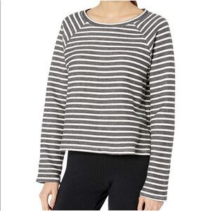 Beyond Yoga Striped Live Out Loud Sweatshirt